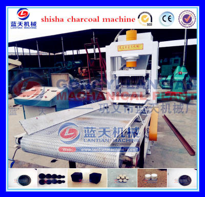 coconut shell shisha charcoal briquette machine