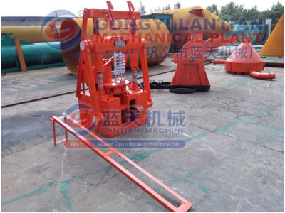 Artificial coal making machine