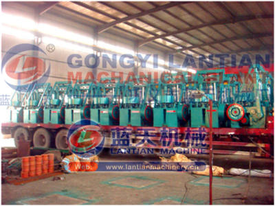 Charcoal powder shaping machine