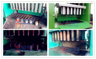 Ceramic power briquette machine