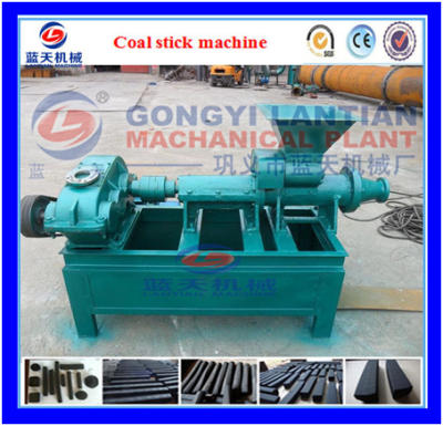 BBQ charcoal extruding machine