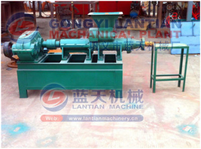 Coal rod extruder machine