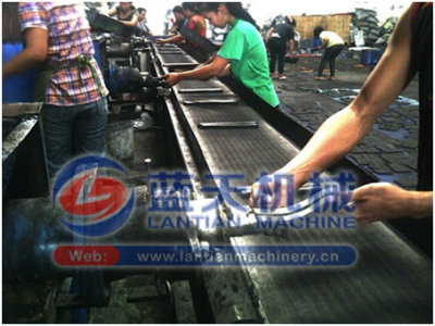 Silver charcoal briquette machine