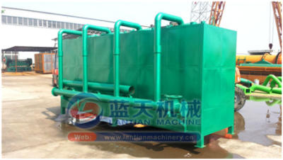 Airflow carbonization furnace