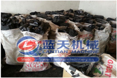 Coconut shell carbonization furnace