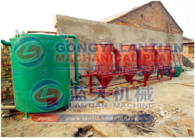 Coconut shell carbonization furnace