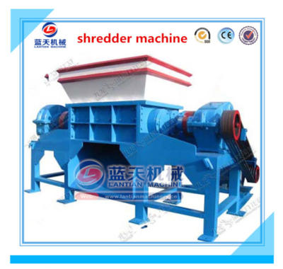 Plastic shredder machine