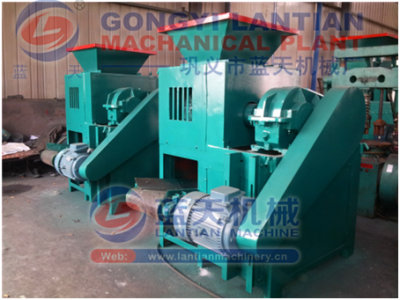 Bamboo charcoal briquette machine