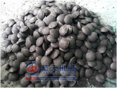 Bamboo charcoal briquette machine