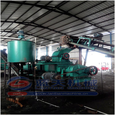 Bamboo charcoal briquette machine