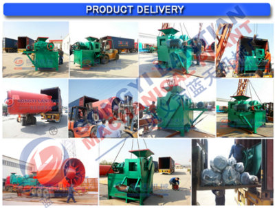 Gypsum powder ball press machine