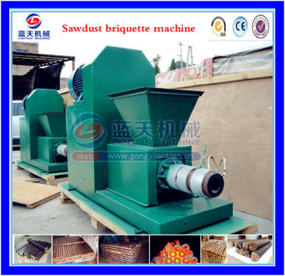 Cow dung briquette machine