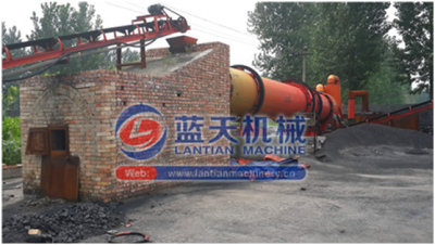 Mineral waste residue dryer