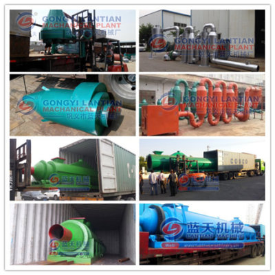 Sawdust dryer machine