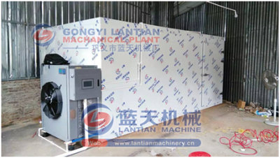 Pepper drying machine