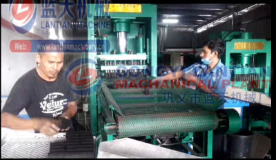 Charcoal briquettes machine in Malaysian